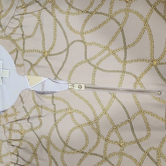 Michael Kors Chain Link Pattern Blouse. Women’s size 2x - Picture 8 of 11